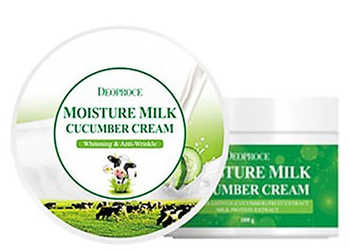 DEOPROCE MOISTURE MILK CUCUMBER CREAM