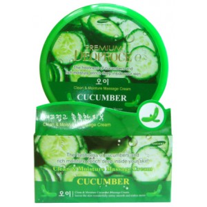 PREMIUM DEOPROCE CLEAN & MOISTURE CUCUMBER MASSAGE CREAM