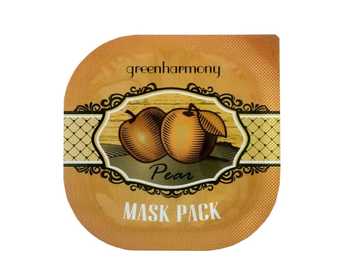 GREENHARMONY PEAR MASK PACK
