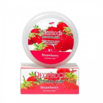 DEOPROCE NATURAL SKIN STRAWBERRY NOURISHING CREAM